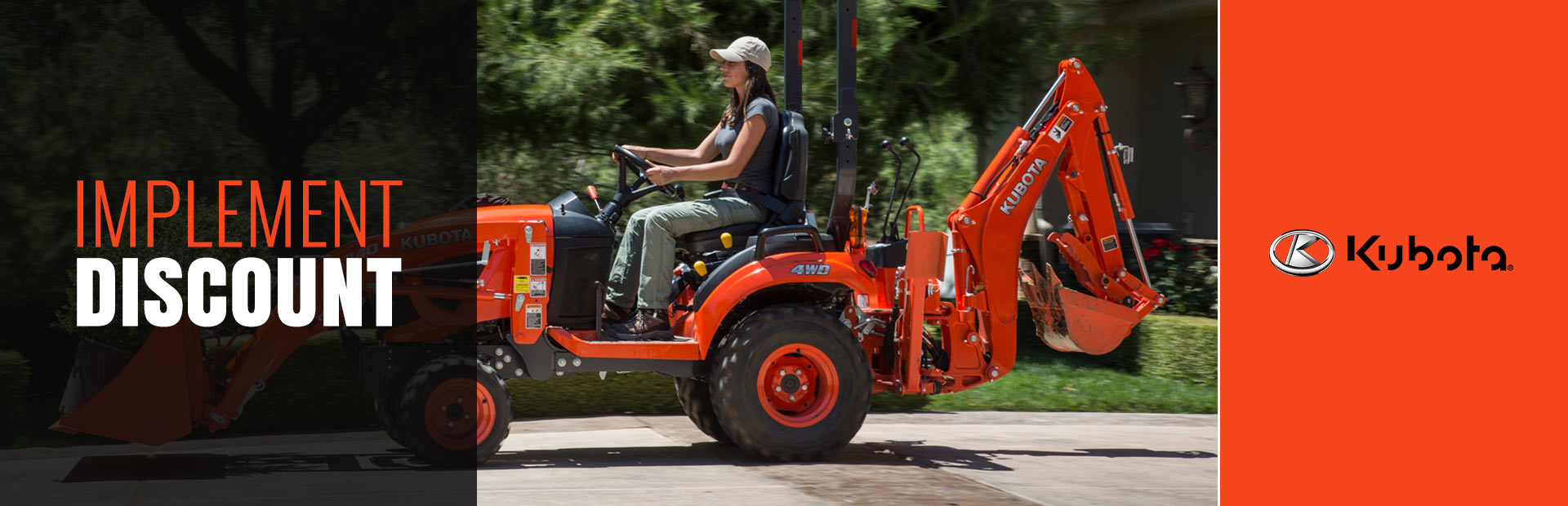 Kubota: Implement Discount